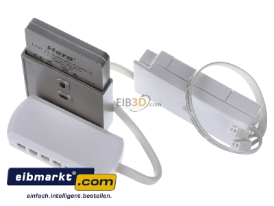 Ansicht oben hinten Hera 61500050523 LED-Dimm-Controller +AB-Funkfernbedien. 