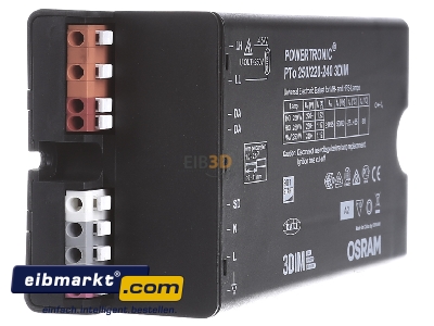 Ansicht links Osram PTo 250/220-240 3DIM Vorschaltgert Powertronic outdoor 