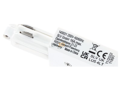 Ansicht oben vorne SLV 143031 Einspeiser 