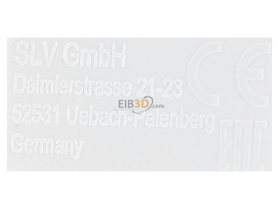 Frontansicht SLV 143131 Endkappe 