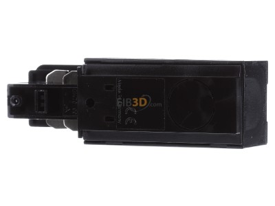 Ansicht hinten SLV 145510 Einspeisung links schwarz 