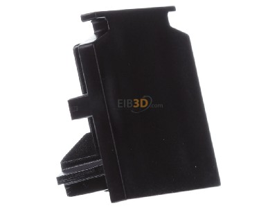 Ansicht links SLV 145590 Endkappe schwarz 