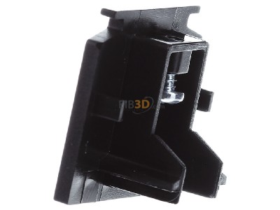 Ansicht rechts SLV 145590 Endkappe schwarz 