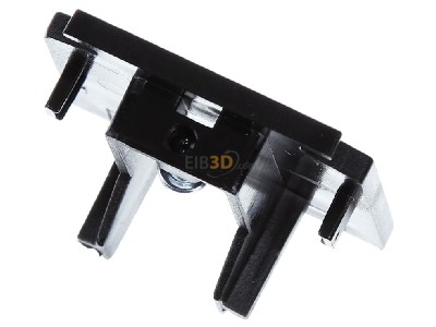 Ansicht oben hinten SLV 145590 Endkappe schwarz 