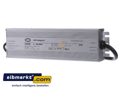 Frontansicht EVN Elektro K24 240 LED-Netzgert 24VDC 240W 
