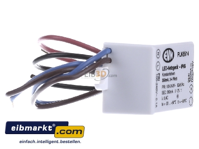 Ansicht links EVN Elektro PLK6514 P-LED Netzgert IP65 350mA 1-4W 