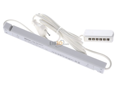 Ansicht oben vorne Hera 20604002605 LED-Trafo flach 24V/30W 12fach Vert. 