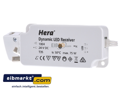 Frontansicht Hera 20805003012 Dynamic-Funk-Controller 24V 75W o.Fernbed. 