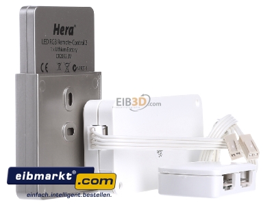 Ansicht rechts Hera 61500050541 Dynamic-Funk-Controller RGB 75W m.Fernbed. 