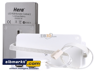 Ansicht hinten Hera 61500050541 Dynamic-Funk-Controller RGB 75W m.Fernbed. 