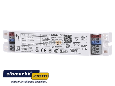 Frontansicht Brumberg Leuchten 17502000 LED-Dimmer 24V DC DALI 1-10V 