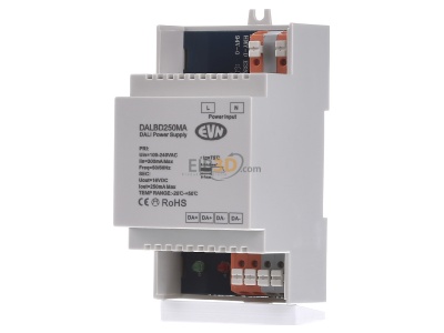 Frontansicht EVN DALBD250MA Netzteil DALI-Basis 100-240V/AC 250mA 