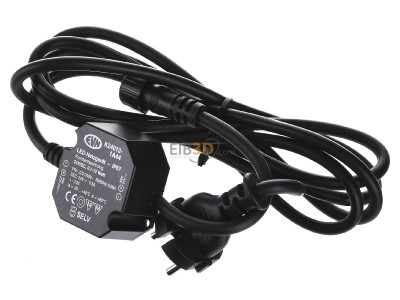 Ansicht oben vorne EVN K24012-1A44 LED-Netzgert mit Buchse 24VDC 01-12W IP45 