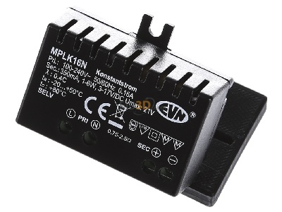 Ansicht oben vorne EVN MPLK16N LED-Netzgert 350mA 1-6W IP20 
