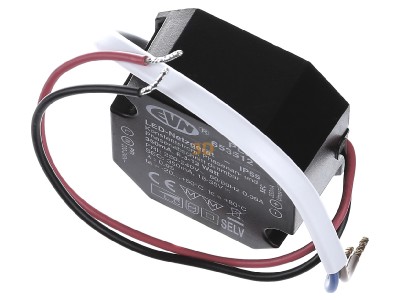 Ansicht oben vorne EVN PLD653512 LED-Netzgert 350mA 6,3-12W IP65 
