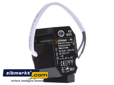 Ansicht links EVN Lichttechnik PLD657012 LED-Netzgert 700mA 6,3-12W IP65 