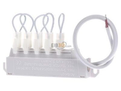 Ansicht hinten EVN P-LEDAMP006 6-fach-Verteiler 350-700mA IP20 