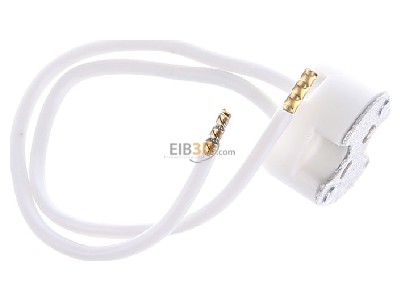 Ansicht oben links Scharnberger+Has. 88442 Keramikfassung G4/Gx5,3 100mm Kabel 