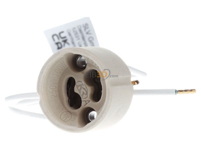 Frontansicht SLV 955135 Fassung GU10 m.15cm Leitung 
