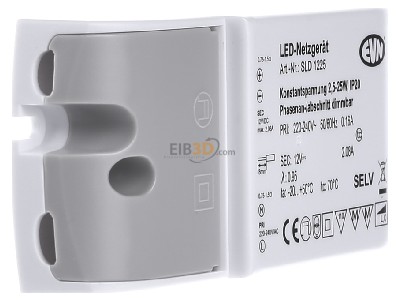 Ansicht links EVN SLD1225 Netzgert 12V/DC-0,1-25W IP20 