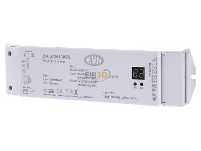 Frontansicht EVN DALD24100VS DALI-LED-Steuerung 24V/DC 4x1,05A 