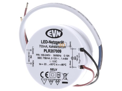 Front view EVN PLR207009 LED driver 
