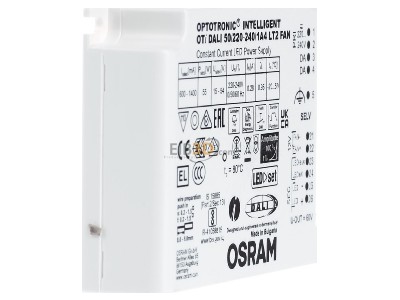 Ansicht links LEDVANCE OTiDALI502202401A4LT LED-Konverter 600...1400mA, 50W 