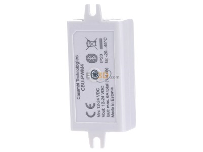Back view Ropag YMOCA-PWM-04 Light control unit for home automation CO-CBUPWM-04
