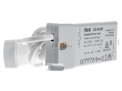 Ansicht links Hera 20604001222 LED-Trafo 24V 