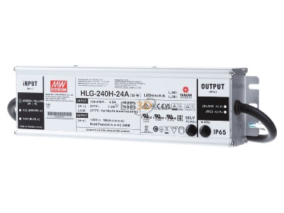 Frontansicht Arclite HLG-240H-24A LED-Treiber 24VDC 240W 
