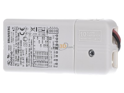 Frontansicht Brumberg 17683000 LED-Konverter 350mA 17W DALI 