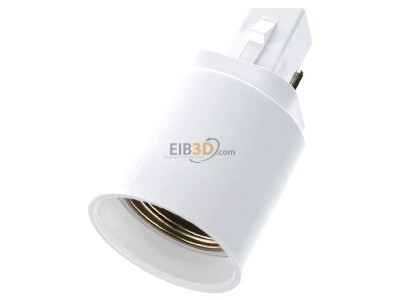 Ansicht oben vorne Scharnberger+Hasenbein 31041 Adapter fr Fassung G24 auf E27 