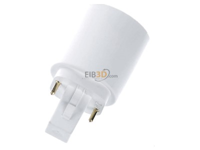 Ansicht oben hinten Scharnberger+Hasenbein 31041 Adapter fr Fassung G24 auf E27 