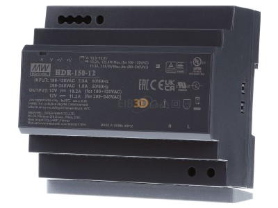 Frontansicht Barthelme 66000654 Netzteil 12VDC 136W 