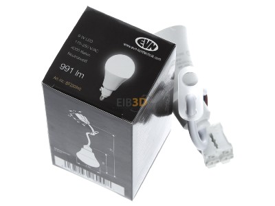 Ansicht oben hinten EVN BF230940 280x65mm LED-Baustellenfassung 4000K 230V IP20 