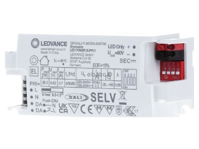 Frontansicht Ledvance DRDALIP26/220240/700 LED-Betriebsgert 