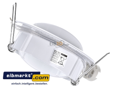 Top rear view EVN Lichttechnik 515 001 ws Spot luminaire/floodlight 1x50W - 
