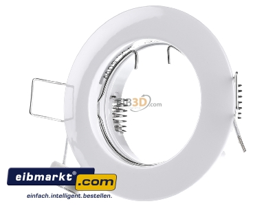 Front view EVN Lichttechnik 514 001 ws Downlight 1x50W LV halogen lamp 
