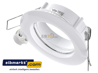 View up front EVN Lichttechnik 514 001 ws Downlight 1x50W LV halogen lamp 
