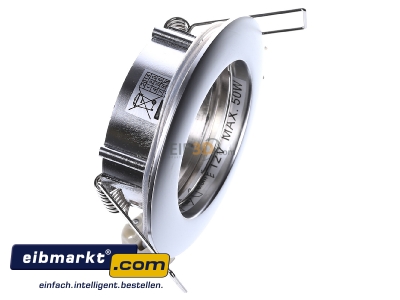 View top left EVN Elektro 514 014 chr/mt Downlight 1x50W LV halogen lamp - 
