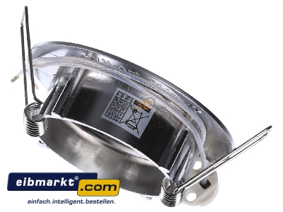 Top rear view EVN Elektro 514 014 chr/mt Downlight 1x50W LV halogen lamp - 
