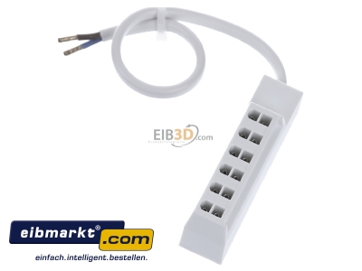 Ansicht oben links EVN Elektro AMP 006 NV-Verteiler 6-fach -120W 10cm 