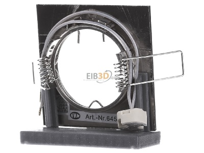 Back view EVN 645 013 chr/sat Downlight 1x50W LV halogen lamp 
