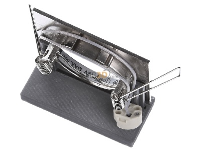 Top rear view EVN 645 013 chr/sat Downlight 1x50W LV halogen lamp 
