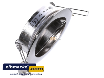 Ansicht oben links EVN Elektro 754 013 chr/sat DG EB-Strahler 35W 12V GX5,3 