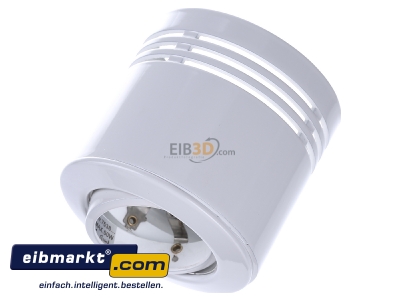 Ansicht oben vorne EVN Elektro 753 801 ws HV AB-Leuchte 50W 230V GU10 