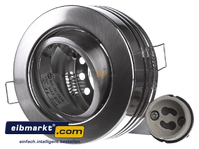 Frontansicht EVN Lichttechnik 753 913 chr/sat HV-Halbeinbauleuchte 50W chr/sat 