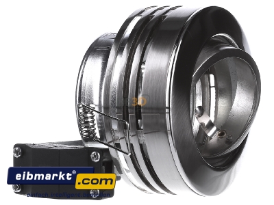 Ansicht links EVN Lichttechnik 753 913 chr/sat HV-Halbeinbauleuchte 50W chr/sat 