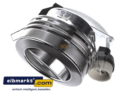 Ansicht oben vorne EVN Lichttechnik 753 913 chr/sat HV-Halbeinbauleuchte 50W chr/sat 