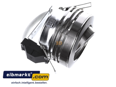 Ansicht oben links EVN Lichttechnik 753 913 chr/sat HV-Halbeinbauleuchte 50W chr/sat 